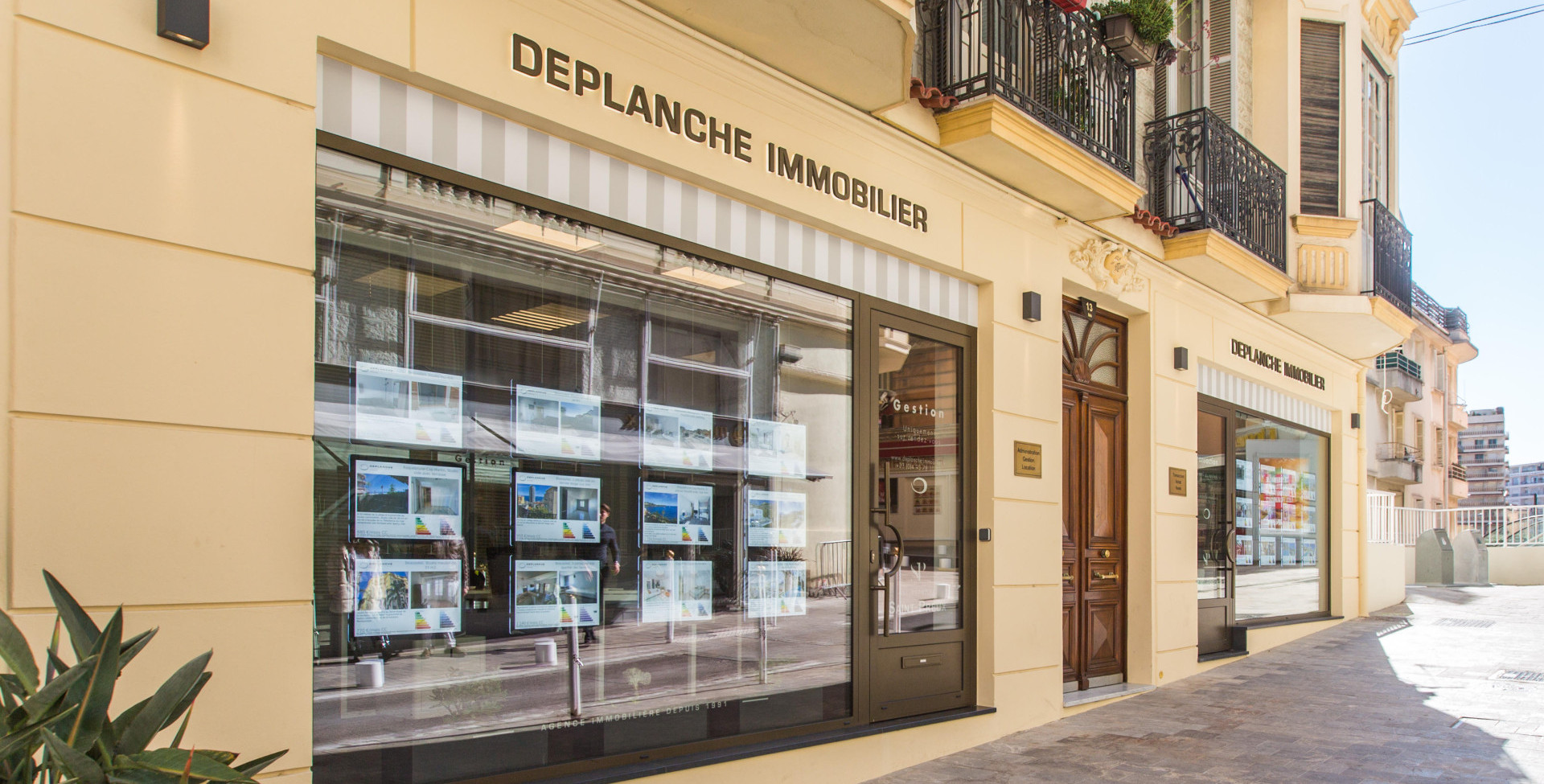 Deplanche Immobilier, votre agence immobilière à Beausoleil