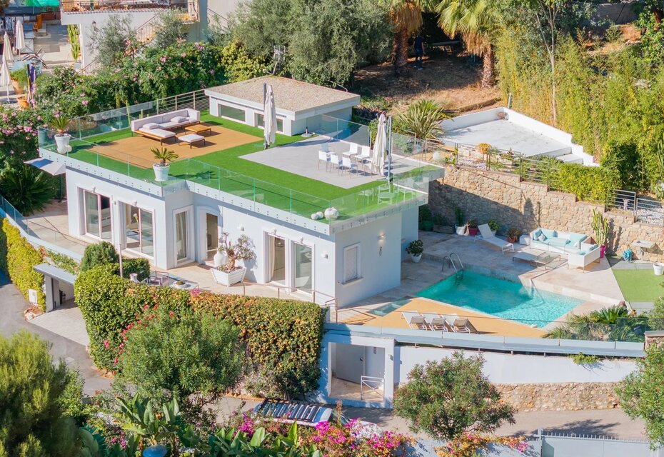 Villa vue mer à Éze, à 15 min de Monaco