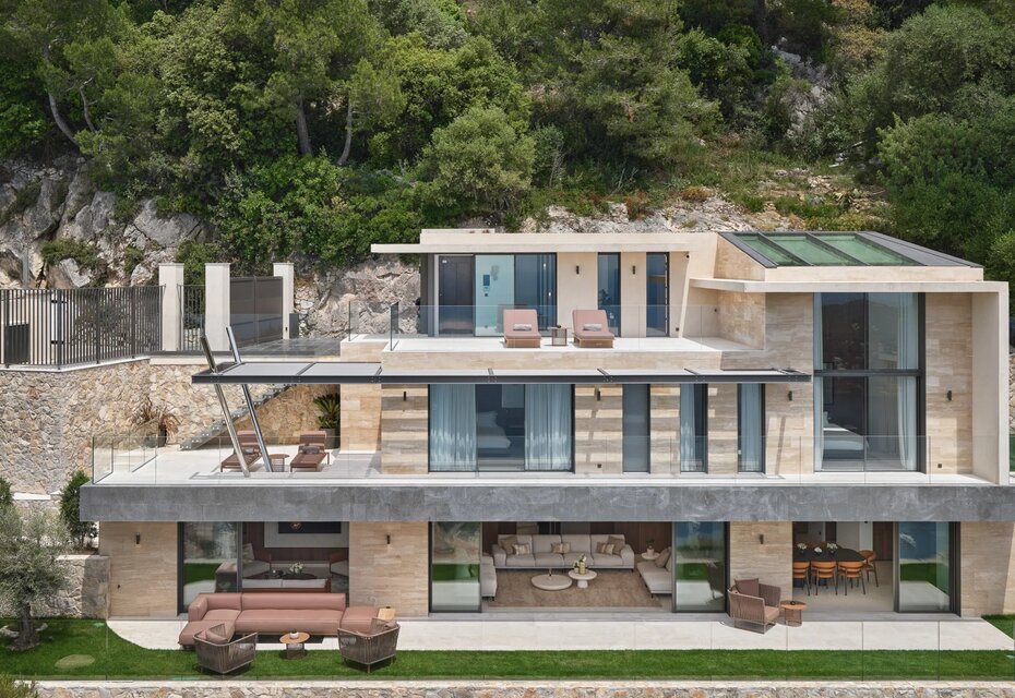 Villa 5 étoiles avec panorama sur Villefranche