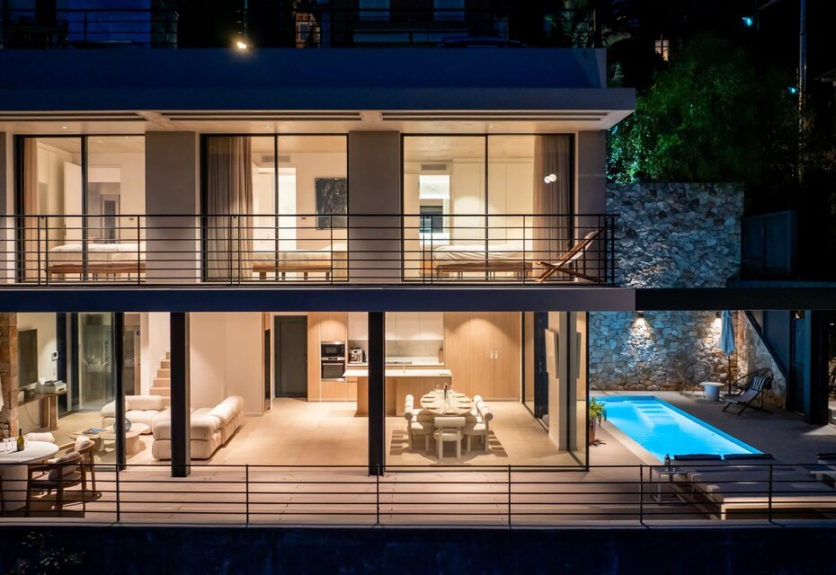 Villa aux portes de Monaco, piscine,  parking