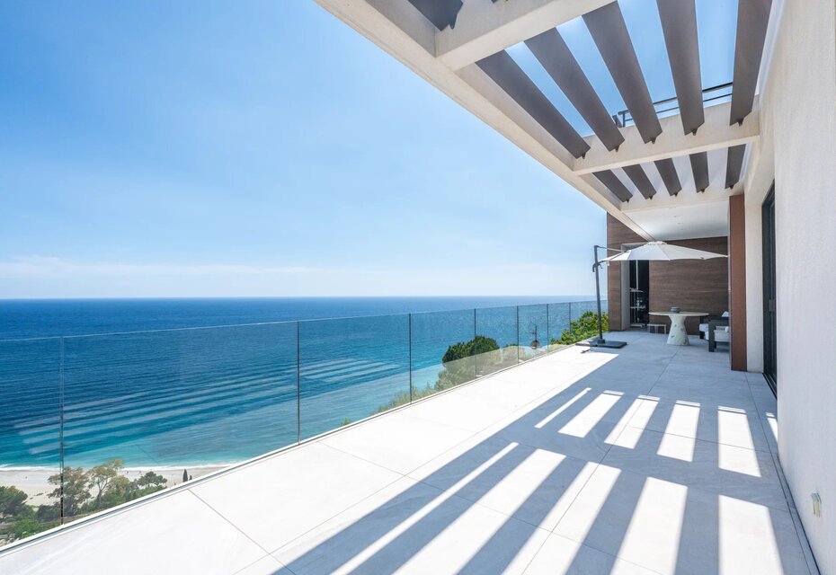 Contemporary Villa Sea View for Sale Roquebrune Monaco